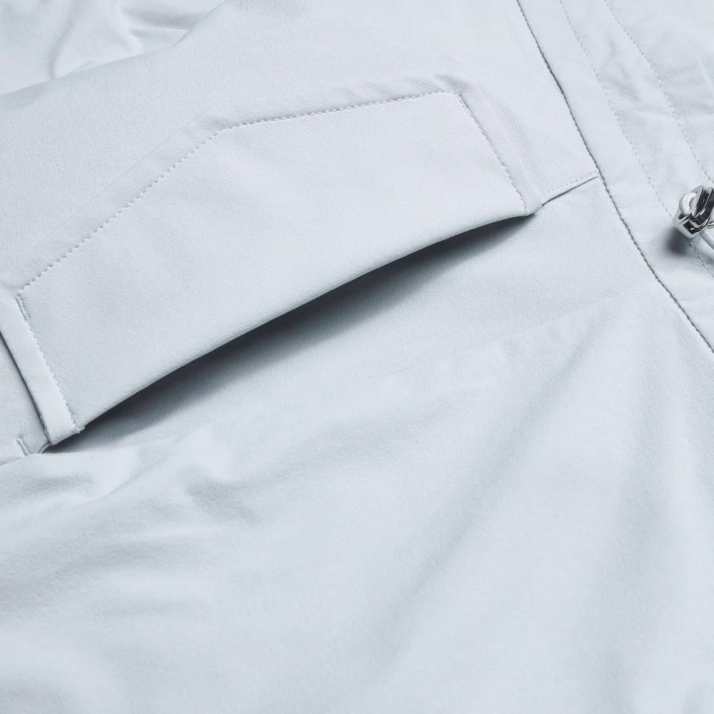 Fila Белое Контактный Прохладный Простой Модный Платье-шорты на шнурке с коротким рукавом Женские платья Серый F11W623316FGY