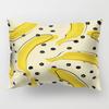 Ins Fruit Single Sided Polyester Pillow Case Watermelon Banana Pineapple Strawberry Pattern Waist Cushion Cover Bedside Pillow Case