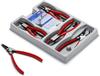 KNIPEX Плоскогубцы для стопорных колец KNIPEX 002004V01 Набор плоскогубцев для стопорных колец 002004V01 (8 шт.)