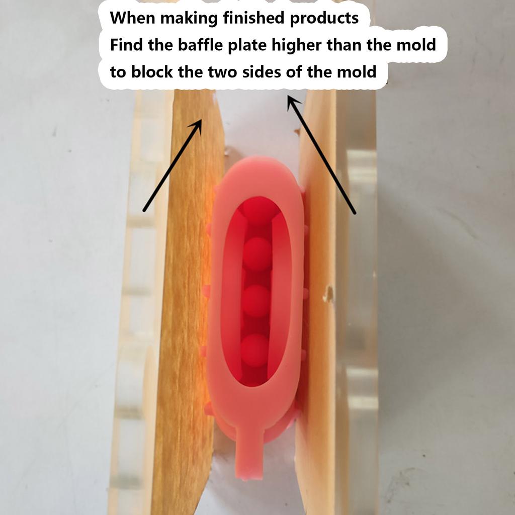 Подсвечник для свечи, смоляная форма, силиконовая форма для подсвечника, U-форма для литья из эпоксидной смолы для коробки конфет, домашний декор стола