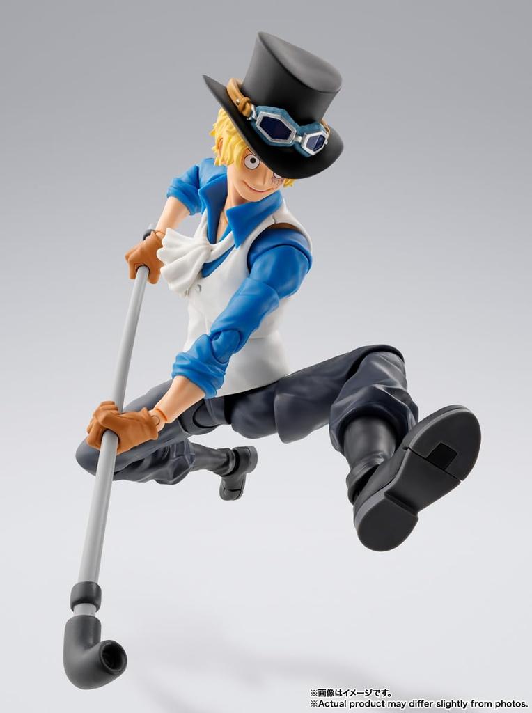 TAMASHII NATIONS S.H.Figuarts ONE PIECE Sabo - Chief of Staff of the Revolutionary Army - Approximately 155mm PVC & ABS Painted Movable Figure