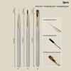 3Pcs Nail Art Brush Checker Nail Drawing Painting Line Brush Nail Art Tool Acrylic Painting Brushes Diy Design Manicure Tools