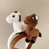 Pony Plush Hair Hoop Cartoon 2026 New Year Headband Cute New Year Headpiece  New Year Dress Up