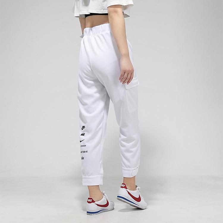 Nike Спортивные брюки-карго Swoosh женские брюки белые CU5634-100