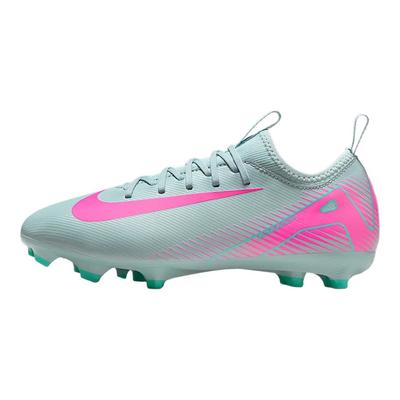 Младший. Детские бутсы Mercurial Vapor 16 Academy GS Ocean Cube/Pink Blast Белые FQ8392-301