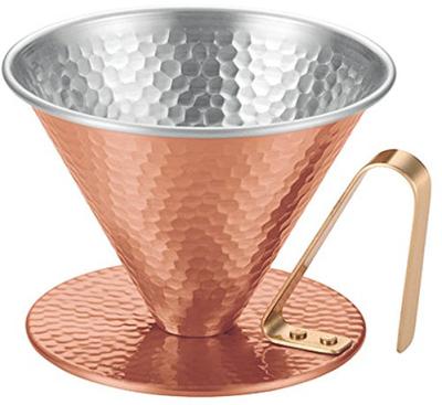 Медная капельница для кофе (большой) забитый 4222