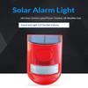 Wireless Solar Motion Alarm Light 120dB Siren IP65 Waterproof for Outdoor Patio Vegetable Garden Animal Repellent