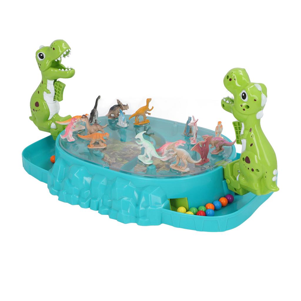 Interactive Dinosaur Battle Game 2 Players Hand Eye Coordination Dinosaur Battle Shooting Game for