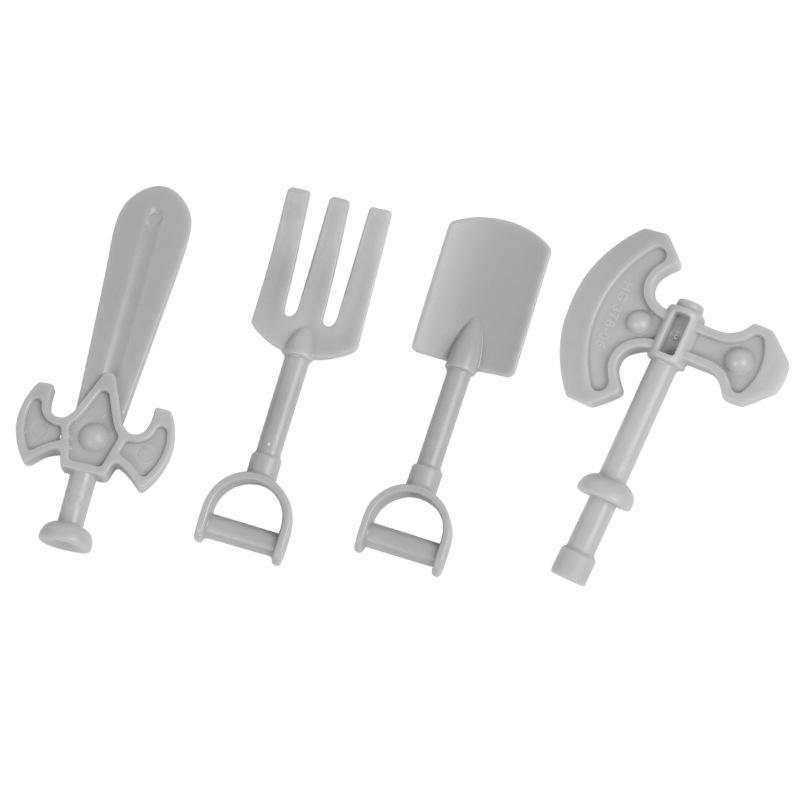 Большой блочный конструктор Пиратский приключенческий корабль Руль Пираты Парус Флаг Шкатулка для драгоценностей Большой размер Кирпичный аксессуар Игрушка для мальчика Подарок для ребенка