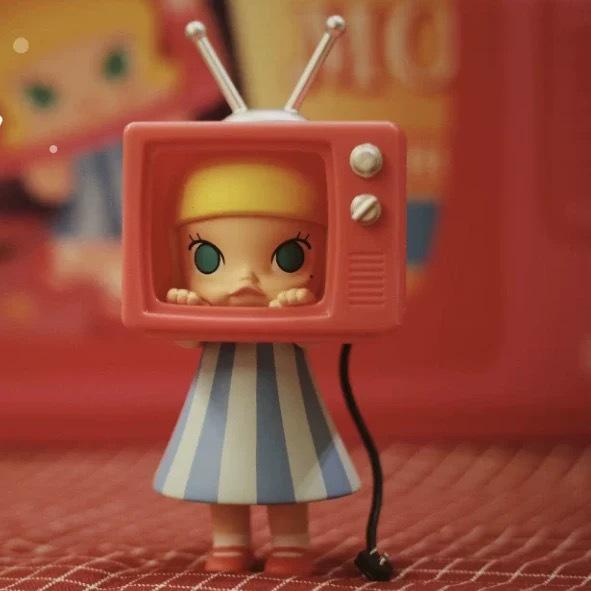 Molly My Childhood Blind Box Figure Toy Car Ornament Souvenir