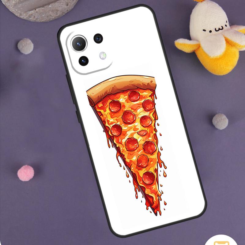 Чехол Pizza Food Bacon Cheese для Xiaomi 15 14 13 Ultra 13T 14T 15T 17 Pro Max POCO X3 X5 X6 X7 F5 F6 F7 F8 Pro