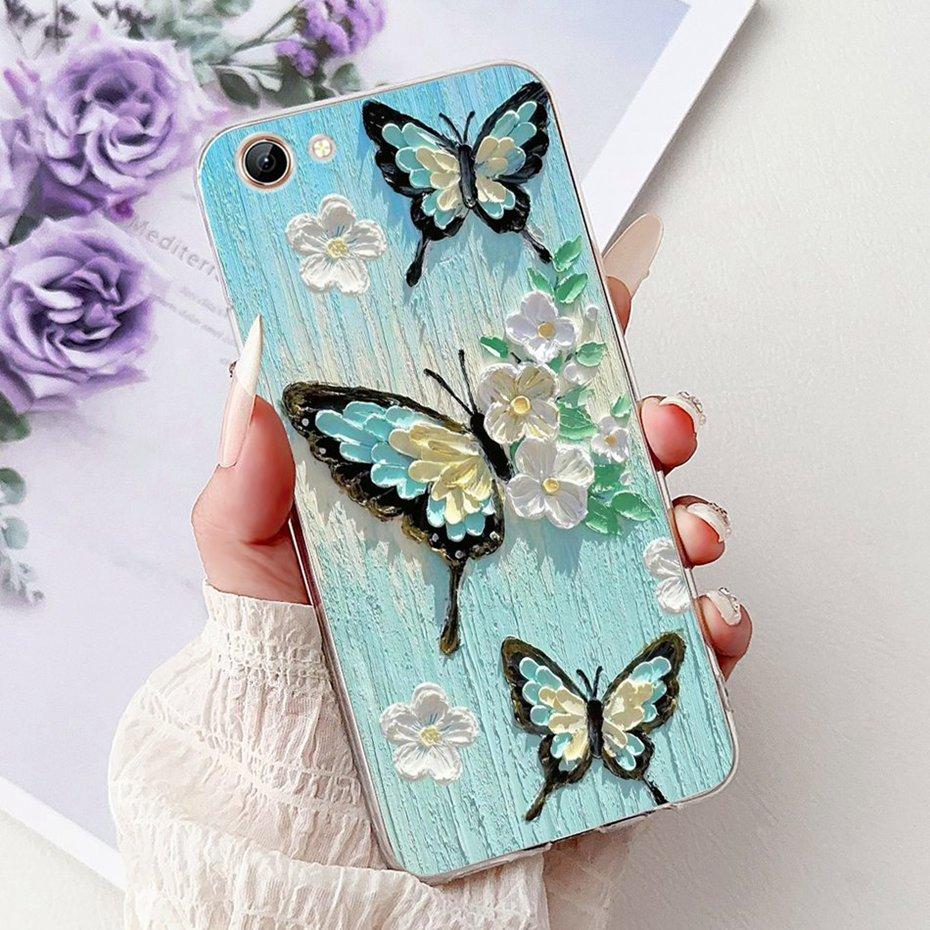 Новый дизайн чехла для телефона Vivo Y71 Y71i Y71A Прозрачная задняя крышка из ТПУ для Vivo 1724 1801 1801i Y71 Y 71i 4G Мягкие силиконовые чехлы