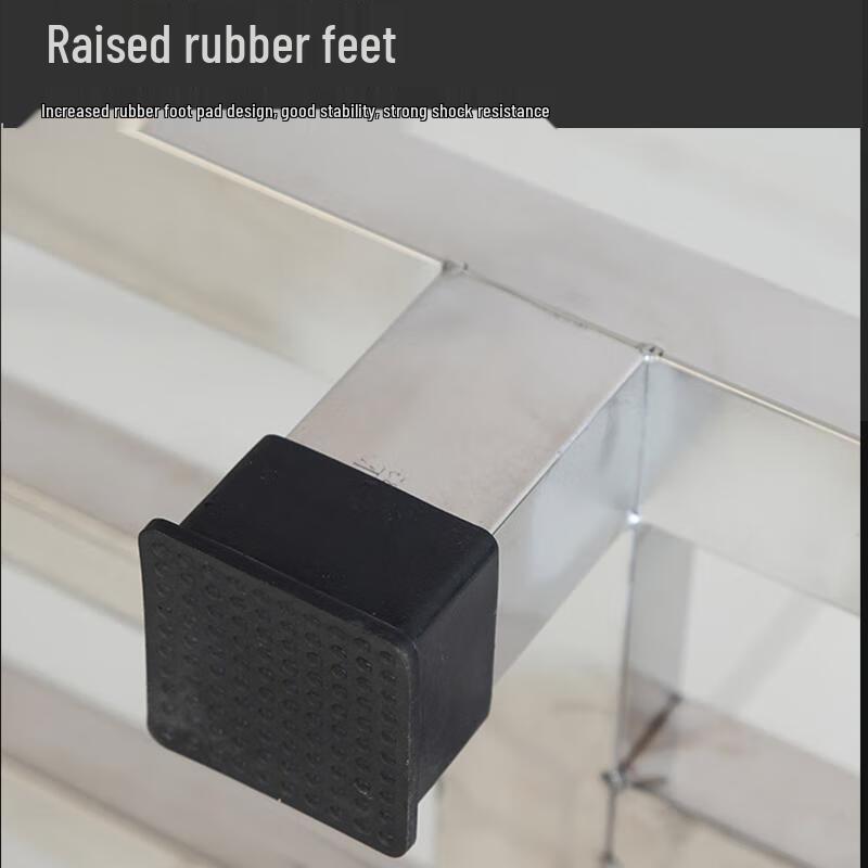 ZISIZ Stainless Steel Floor Storage Shelf