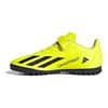 adidas X Crazyfast Club Обувь для искусственного газона Амортизирующая Прочная Низкий верх Футбольные бутсы Детские футбольные бутсы Желтый IF0716