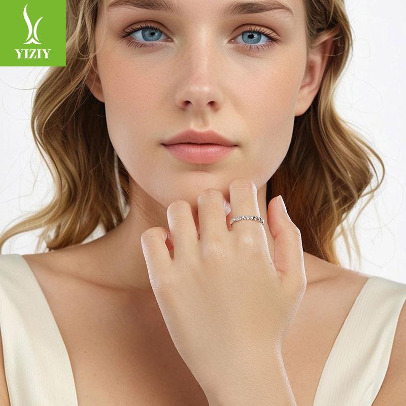 925 Sterling Silver Love Open Ring, Simple Modern Design Fashionable Women'S Ring, Independent Station