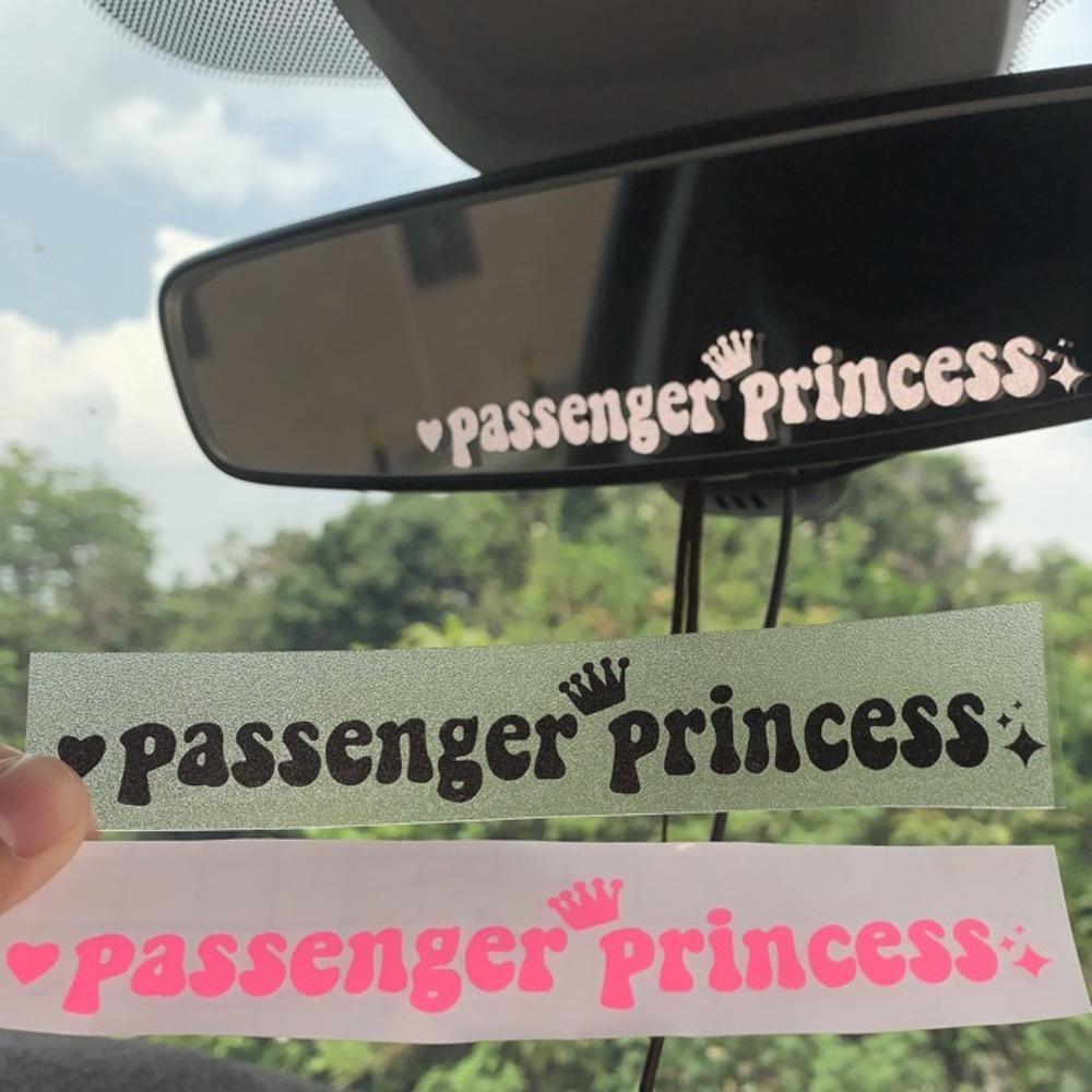 Passenger Princess Car Stickers Automobile Decoration Rear Window Sticker Car Rearview Mirrors