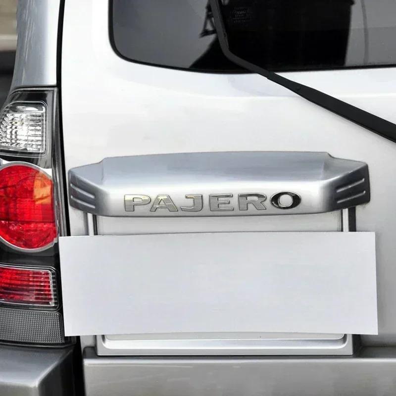 Cwykqr1 1 шт. Металлический логотип Буква Для Pajero Mitsubishi 3D Эмблема Наклейки на задний багажник автомобиля Наклейка с буквой на капот Автоаксессуары Стайлинг