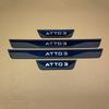For BYD Atto 3 2022 2023 2024 Atto 2 2025 2026 Door Sill Cover Scuff Plate Kick Protector Sticker Guard Pedal Car Accessories
