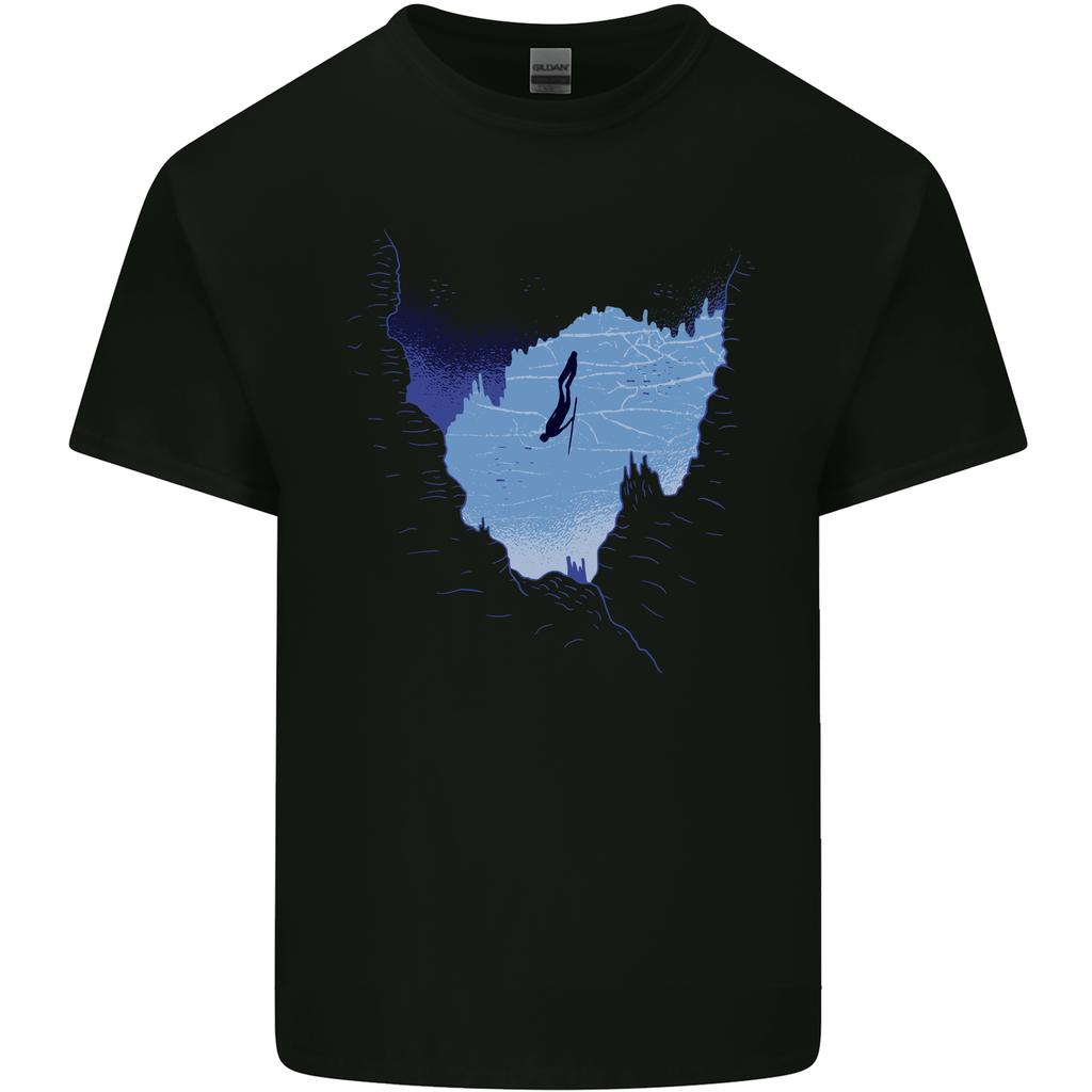 Freediving Diver Scuba Diving Unisexs Light Cotton TShirt