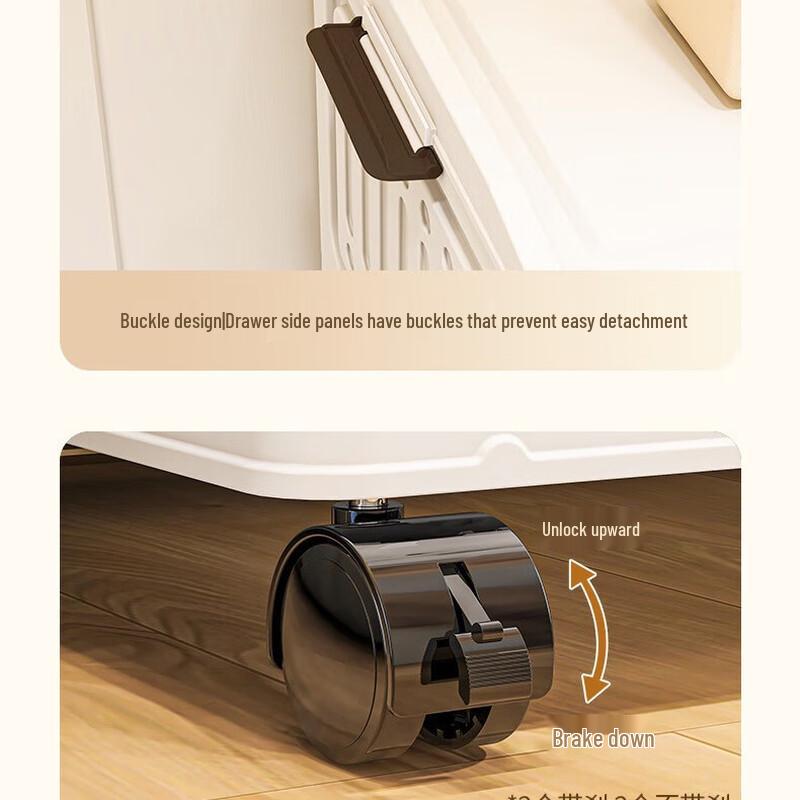 Milin Foldable No-Install Storage Cabinet