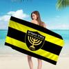 B-Beitar J-Jerusalem F-FC Пляжное полотенце Мультяшное Милое Летнее Детское Большое Банное полотенце Микрофибра Впитывающее для Плавания Путешествий