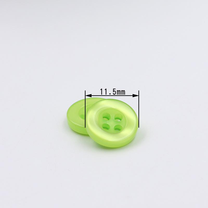 Перламутровые однотонные пуговицы с четырьмя отверстиями для манжет и воротников рубашек