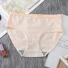 Simple and Breathable High Waist Underwear Panties for Women Antibacterial Underwear Skin-friendly Cute Underwear Briefs