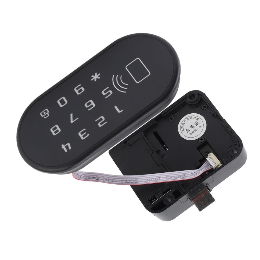 Zinc Alloy Cabinet Lock Keyless Drawer Lock Durable Cabinet Password Lock Locker
