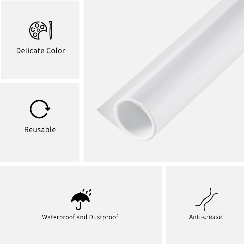 Waterproof PVC Photo Background Matte Finish Photography Backdrop Matte Backdrop Photography