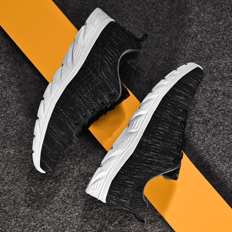 Fashion Sneakers for Men Original Running Shoes Men's Casual Footwear Breathable Mesh Lace-up Tennis Large Sporty Zapatillas Hombre2024