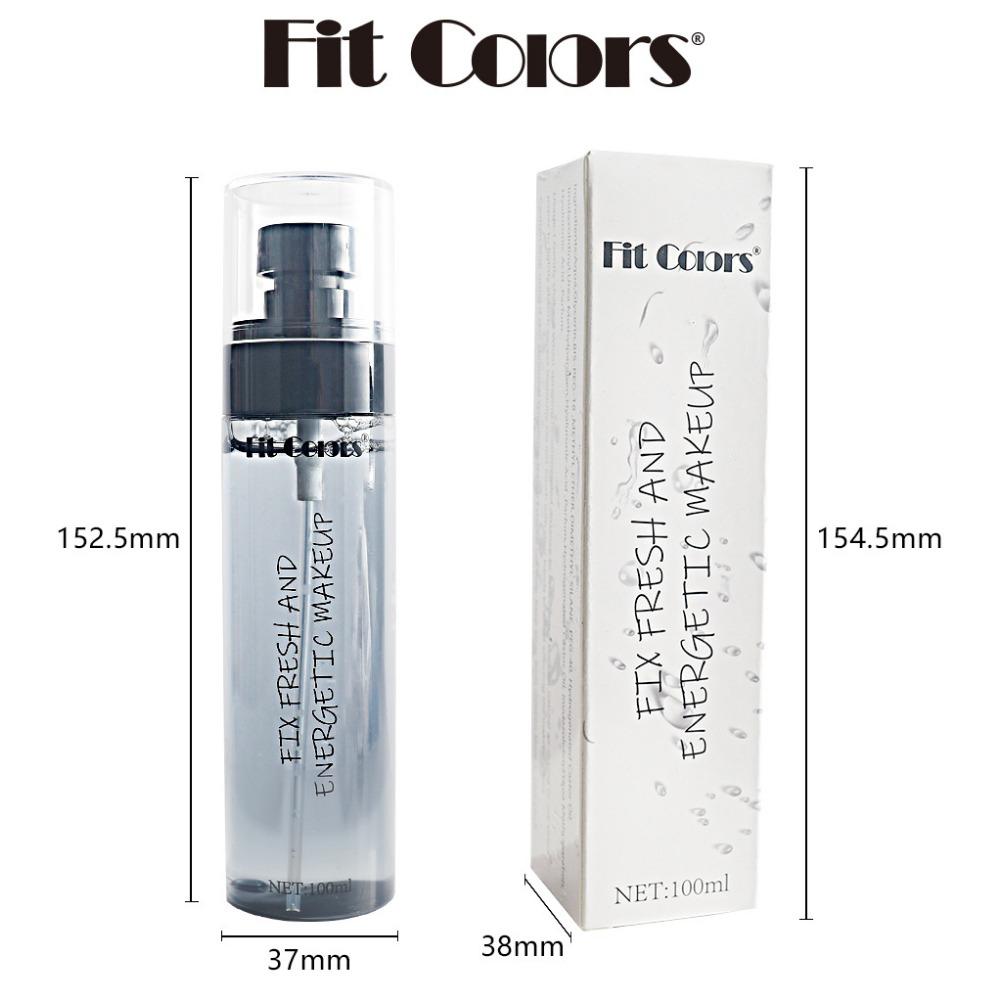 Fit Colors Спрей для макияжа Макияж перед макияжем, увлажняющий, увлажняющий, контроль жирности кожи, не снимает макияж 100 мл