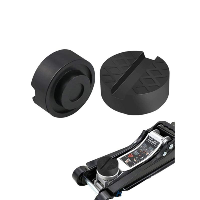 Подставка для домкрата для автомобиля Резиновые накладки V-образный паз Резиновая накладка для домкрата Противоскользящая направляющая Защитный блок для тяжелых условий эксплуатации для подъемника автомобиля