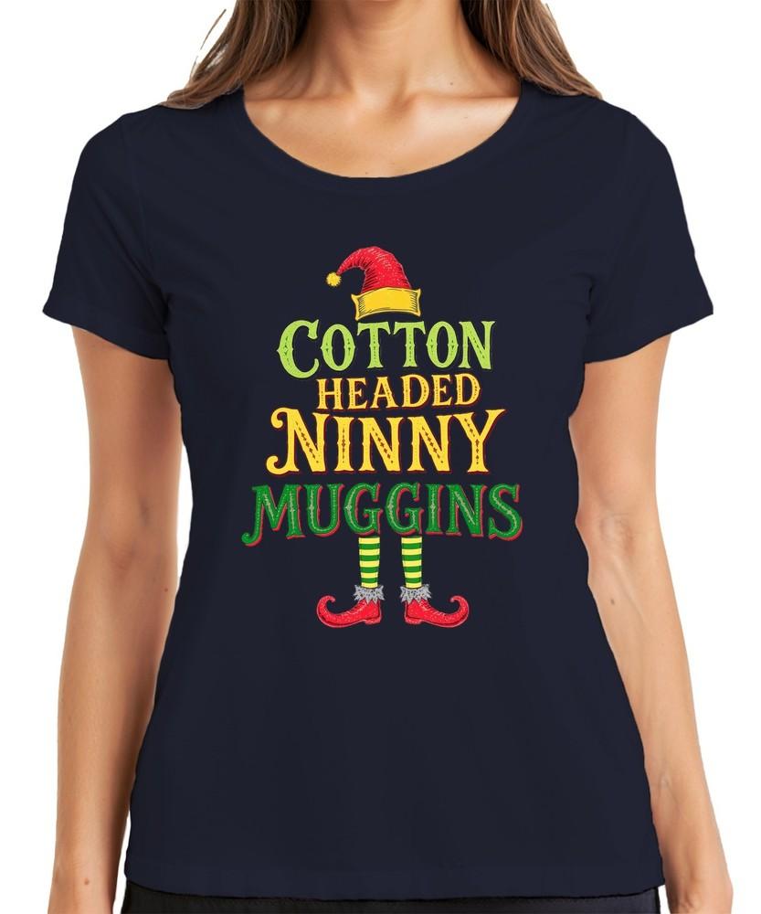 Cotton Headed Ninny Muggins Christmas Elf Buddy The Eleven Christmas Ladies Tshirt