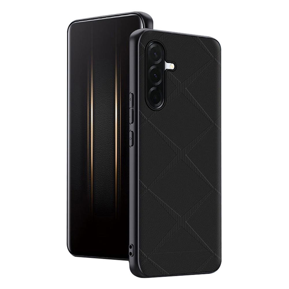 For Samsung Galaxy A57 5G Case X-Patterned TPU PU Leather PC Anti-Drop Phone Cover