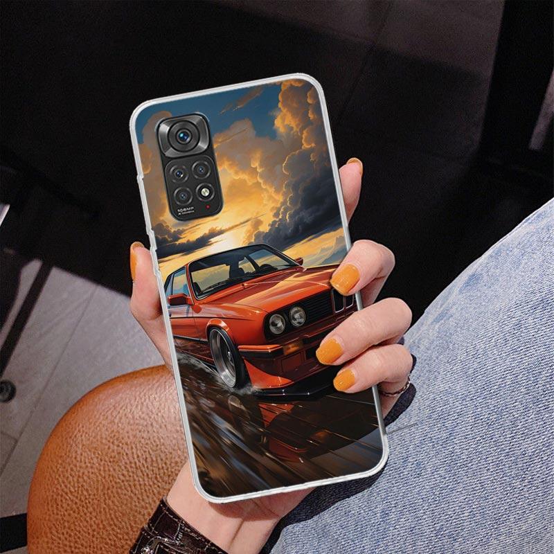 Классический Винтажный Старый Ретро Автомобиль Чехол для Телефона для Чехол для Телефона для Xiaomi Redmi Note 15 14 14S 13 Pro Plus 12 12S 11S 11E 10S 10 11T 5G
