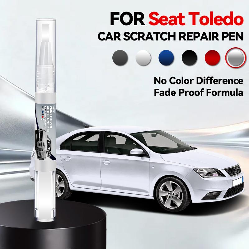 Car Paint Repair Pen For Seat Toledo Paint Scratch Repair Accessories Asphalt Blue White Red Midnight Black Silver