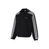 Neo Side Stripe Windbreaker Hooded Jacket Women Jackets Black H18578