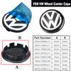 VW 3B7601171 For VW Volkswagen 4pcs 60MM 56MM 65MM 70MM Car Golf Styling Wheel Center Cap Hub Covers Badge Accessories 1J0601171 EO1