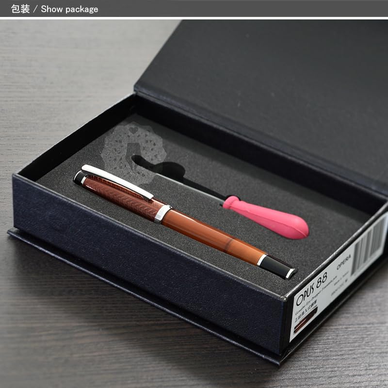 OPUS 88 OPUS 88 Перьевая ручка OPERA GRAY ARROW Opera Gray Arrow Тип глазной капли Средний наконечник MD/C OP98041201-M