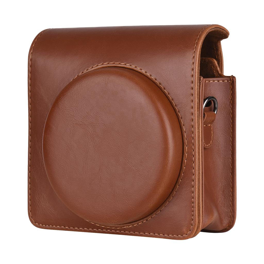 Портативный чехол для камеры мгновенной печати, сумка из искусственной кожи с плечевым ремнем, совместимая с Fujifilm Fuji