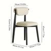 French Minimalist Dining Chair - Nordic Velvet Armchair with Gold Metal Legs, Luxury Restaurant & Home Dining Chair nordic chair