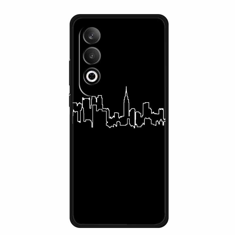 Черный мягкий ТПУ чехол для телефона для OPPO Nord CE 4 и K12 5G