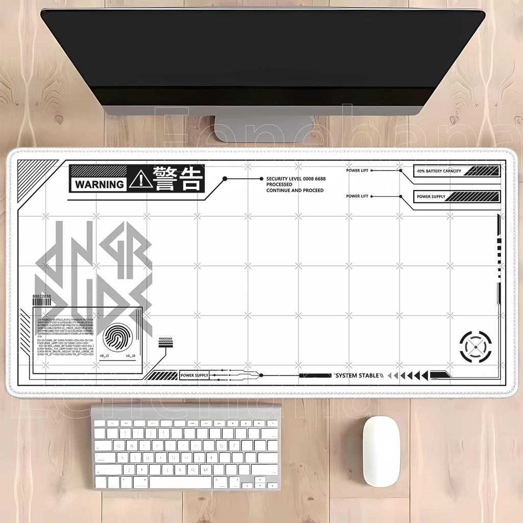 Large Mouse Pad HD Printing Extended HD Game Mechanical Drawings Mousepad XXL Rubber Carpet NonSlip Gaming Accessories Desk Mat