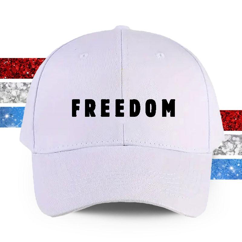 Charlie Kirk Freedom Printed Baseball Cap Charlie Kirk Rip Hip Hop Hats Women Unisex Casual Unisex Outdoor Gym Trucker Cap