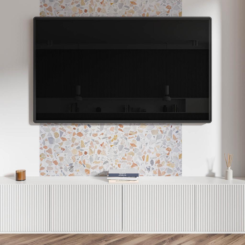 Okładzina Winylowa Samoprzylepna Z Nadrukiem 120X60 Cm Wzór Kamiennej Mozaiki