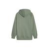Puma Solid Color Casual Hoodie With Large Pockets Long Sleeve Sweatshirt Unisex Sweatshirt Green 625301-44