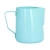 600ml Pointed Mouth Milk Frothing Pitcher Stainless Steel Thickened Milk Frother Cup for HomeBlue