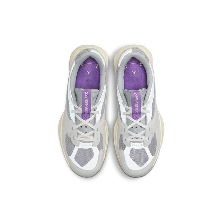 Air Jordan Air 200E Серый Кокосовое Молоко Фиолетовый Мужские Кроссовки Summit-White Light-Smoke-Grey Wild-Berry DC9836-110