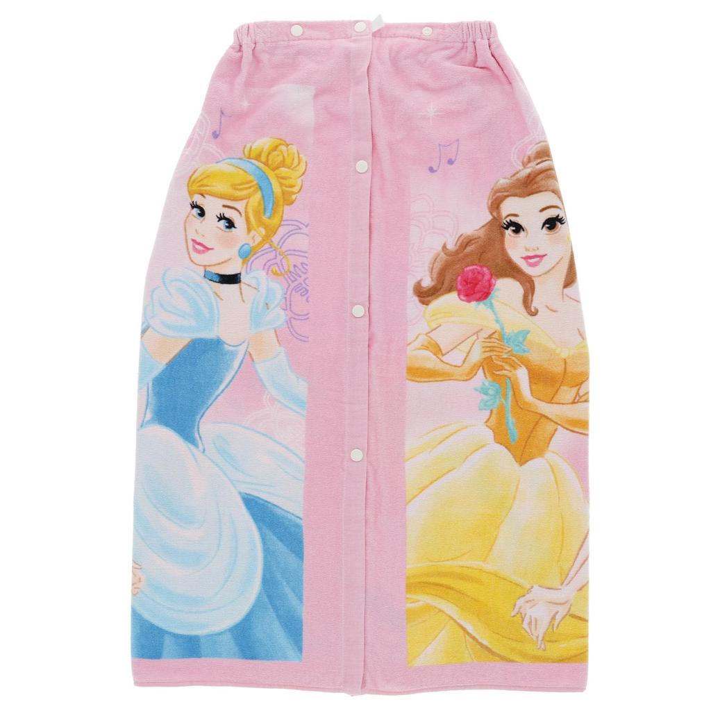 2024 Marushin 80 см Длина Полотенце-обертка Disney Princess Бассейн Девочки Мальчики Персонажи Полотенце для бассейна Плавание Море Защита от УФ-лучей 2095013400 Детское