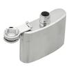 Stainless Steel Pocket Hip Flask Whiskey Liquor Screw Cap 2 Oz / 3.5oz